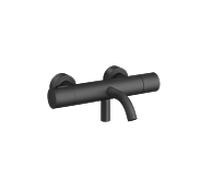Dornbracht thermostat de Meta 34201979-33 pour montage mural, sans robinetterie, noir mat