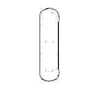 Dornbracht tige filetée M5 x 20 DIN 916 09311105990 25x3x3