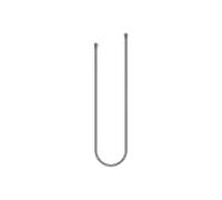 Flexible de douche métallique Dornbracht, 1/2x1/2x1750mm, double cône, 28204970-99, Couleur: foncé Platine mat