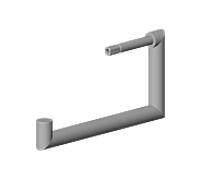Dornbracht Tuyaux avec enregistrement 90282264100-10 blanc mat