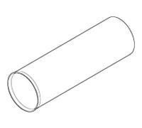 Dornbracht tuyau 11/4 09282300690 34x0,75x110