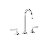 Dornbracht Vaia à trois trous 20713819-00 pour lavabo, avec garniture de vidage , chromé