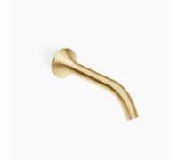 Dornbracht VAIA Bec déverseur pour baignoire, montage mural, saillie 200mm, 13801809-28, Couleur: Laiton brossé
