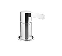 Dornbracht VAIA Mitigeur monocommandé pour bain pour montage sur bord de baignoire ou de carrelage, rosace 78mm, 29300809-00, Couleur: chrome