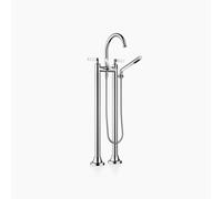 Dornbracht VAIA Mélangeur bain/douche à deux trous, montage indépendant, garniture de douche à main, manette, saillie 221mm, 25943819-00, Couleur: chrome