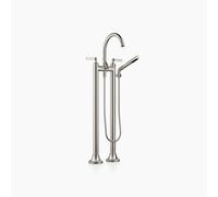 Dornbracht VAIA Mélangeur bain/douche à deux trous, montage indépendant, garniture de douche à main, manette, saillie 221mm, 25943819-06, Couleur: Platine Mat