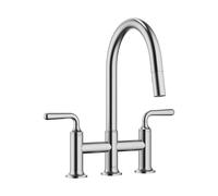 Dornbracht VAIA Mélangeur de cuisine pivotant, avec douchette extractible, 19870809-93,