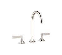 Dornbracht Vaia mélangeur 3 trous 20713819-08 pour lavabo, avec garniture de vidage , platine