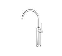 Dornbracht Vaia Mitigeur monocommande 33534809-00 pour lavabo, avec base surélevée, sans garniture d'écoulement, chrome