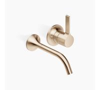 Dornbracht VAIA Mitigeur monocommandé mural pour lavabo sans vidage, saillie 190mm, 36860809-46, Couleur: Champagne brossé