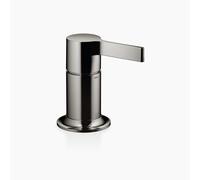 Dornbracht VAIA Mitigeur monocommandé pour bain pour montage sur bord de baignoire ou de carrelage, rosace 78mm, 29300809-19, Couleur: Chrome foncé