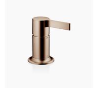 Dornbracht VAIA Mitigeur monocommandé pour bain pour montage sur bord de baignoire ou de carrelage, rosace 78mm, 29300809-42, Couleur: bronze brossé