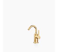 Dornbracht VAIA Mitigeur monocommandé pour bidet avec garniture d'écoulement, saillie 104mm, 33600809-28, Couleur: Laiton brossé