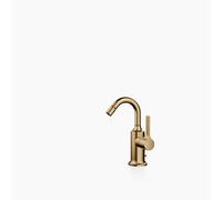 Dornbracht VAIA Mitigeur monocommandé pour bidet avec garniture d'écoulement, saillie 104mm, 33600809-39, Couleur: Dark Brass brossé