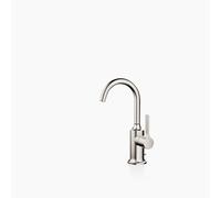Dornbracht VAIA Mitigeur monocommandé pour lavabo avec garniture découlement, saillie 123 mm, 33510809-06, Couleur: Platine Mat