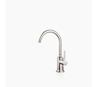 Dornbracht VAIA Mitigeur monocommandé pour lavabo avec garniture découlement, saillie 167 mm, 33500809-08, Couleur: platine