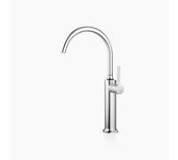 Dornbracht VAIA Mitigeur monocommandé pour lavabo avec pied surélevé sans vidage, saillie 201 mm, 33534809-00, Couleur: chrome