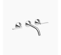 Dornbracht VAIA Mitigeur mural pour lavabo sans vidage, manette, saillie 190mm, 36712819-00, Couleur: chrome