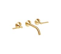 Dornbracht Vaia mur monté Mitigeur 36712819-28 pour lavabo, sans garniture de vidange , laiton poli