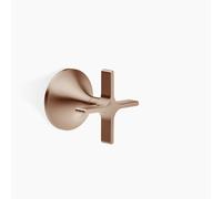 Dornbracht VAIA robinet encastré, fermeture à droite 1/2, poignée croisillon, 36607809-42, Couleur: bronze brossé