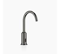 Dornbracht VAIA robinetterie de lavabo, fonction ouverture et fermeture électrique, sans vidage, alimentation par pile/réseau, 44521809-99, Couleur: foncé Platine mat