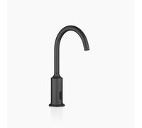 Dornbracht VAIA robinetterie de lavabo, fonction ouverture et fermeture électrique, sans vidage, alimentation par pile/réseau, 44521809-33, Couleur: Noir Mat
