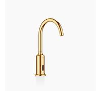 Dornbracht VAIA robinetterie de lavabo, fonction ouverture et fermeture électrique, sans vidage, alimentation par pile/réseau, 44521809-28, Couleur: Laiton brossé