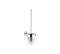 Dornbracht Vaia WC - garniture de toilette Modèle mural, verre en cristal, mat, saillie 158 mm, platine