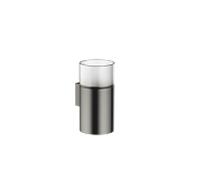 Dornbracht verre match0 83401979-99 modèle mural, verre en verre cristal, mat, platine foncé mat