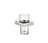 Dornbracht Porte-verre Mem 83400780-08 mural verre cristal saillie 85 mm platine