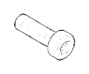 Dornbracht Vis cylindre M5x16 DIN6912 A2 09303005890 PIÈCES DE RECHANGE 093030058 M5 x 16 mm