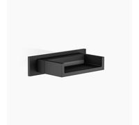 Dornbracht WATER FALL Bec déverseur pour montage mural, 1/2, 13420979-33, Couleur: Noir Mat