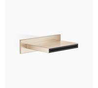 Dornbracht WATER SHEET Bec déverseur pour montage mural, 1/2, 13415979-27, Couleur: Light Gold brossé