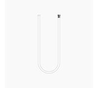 Dornbracht WATER TUBE Tuyau Kneipp, blanc, 2000mm, 28285979-19, Couleur: Chrome foncé