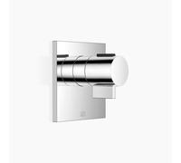 Dornbracht xTOOL thermostat encastré sans réglage de débit 1/2, plaques de recouvrement 120x120mm, 36501985-00, Couleur: chrome