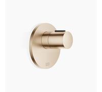 Dornbracht xTOOL thermostat encastré sans réglage de débit 1/2, plaques de recouvrement 124mm, 36501979-27, Couleur: Light Gold brossé