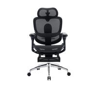 Doro C300 Pro V2 Chaise ergonomique - Soutien lombaire auto-adaptatif 2.0, Dossier SynchroFlex, Appui-tête 3D large, Accoudoirs 8D, Inclinaison 135°, Profondeur d'assise réglable, Repose-pieds, 150 kg
