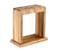 Dorre Bloc à couteaux Kaira 23.4 cm Bois d'acacia