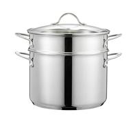 Dorre Cocotte à pâtes avec insert Kosmo 7.6 L Acier inoxydable