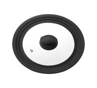 Dorre Couvercle universel Una 20/22/24 cm Silicone verre-noir