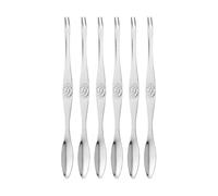 Dorre Fourchettes pour fruits de mer Skai. lot de 6 Silver