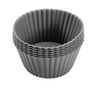 Dorre Moule à muffins Cookie lot de 6 Gris