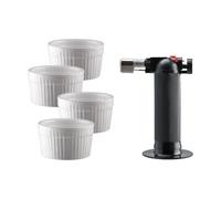 Dorre Set de brûlée au chalumeau Céramique. 5 pièces