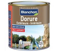 Dorure décorative - intérieur extérieur - acrylique - 0,5 L - or riche BLANCHON