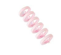 Dos de reliure à feuilles mobiles, 10 anneaux de reliure à feuilles en plastique multicolores 12mm