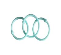 Dos de reliure à feuilles mobiles, Anneaux de reliure à feuilles mobiles en plastique 200 pcs multicolore 25 mm