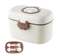 Doseur de Préparation,Boîte Alimentaire pour et Collations | Boîte de Nourriture Portable pour Voyage Maison Crèche Garderie Collation Fruits Bonbons Usage Quotidien