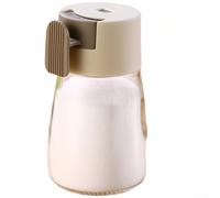 Doseur Épices 0,5g pour précis Bocal Cuisine Plastique Doseur(Beige) | Mesure exacte 0,5g par pression, cuisson saine, contrôle parfait des quantités, pour idéal régime