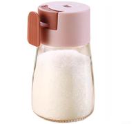 Doseur Épices 0,5g pour précis Bocal Cuisine Plastique Doseur(Pink) | Mesure exacte 0,5g par pression, cuisson saine, contrôle parfait des quantités, pour idéal régime