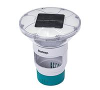 BESTWAY SolarGlow Diffuseur de produits chimiques avec lumiere LED 4 couleurs 58943